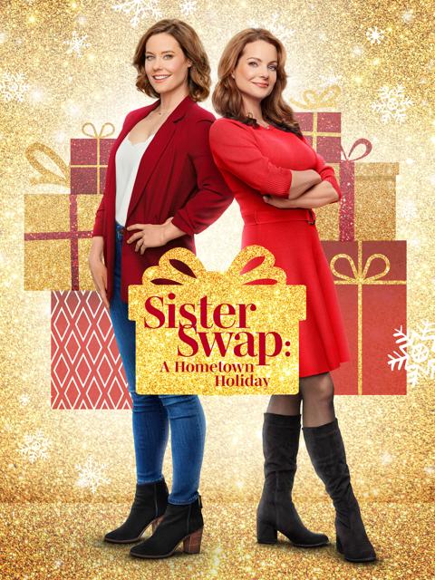 Movie poster for Sister Swap: A Hometown Holiday
