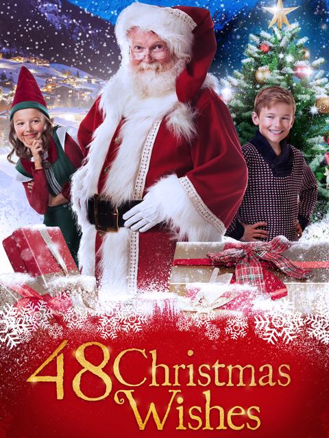 Movie poster for 48 Christmas Wishes