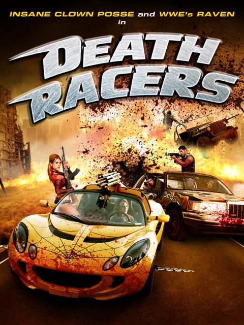 Movie poster for Death Racers