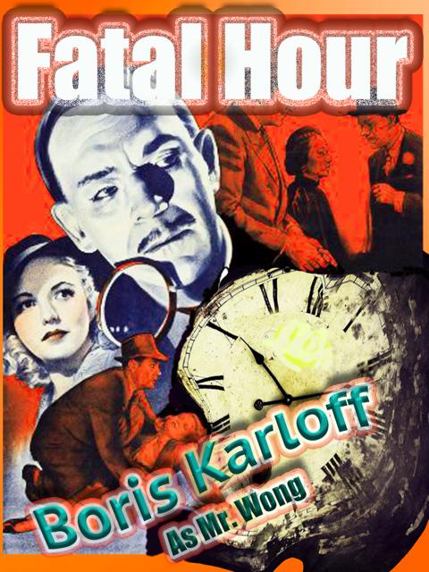 Movie poster for The Fatal Hour