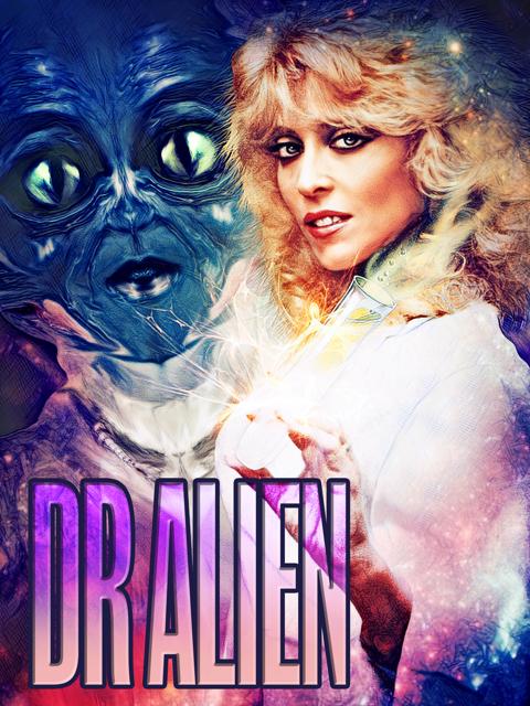 Movie poster for Dr. Alien