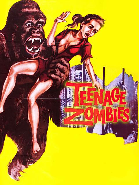 Movie poster for Teenage Zombies
