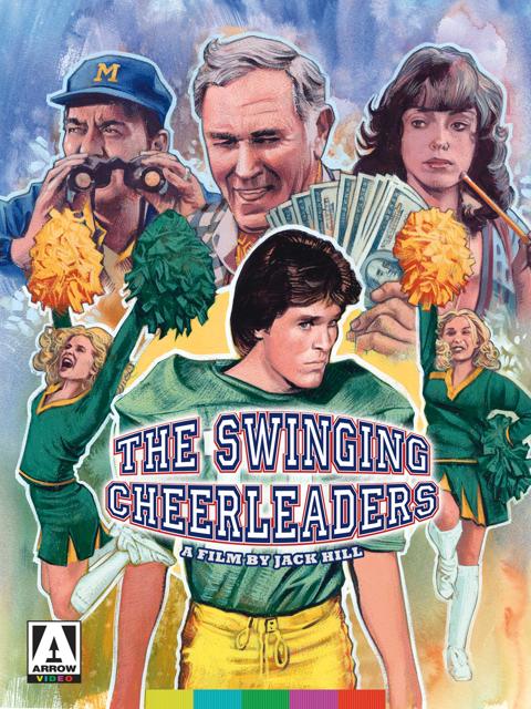 Movie poster for The Swinging Cheerleaders