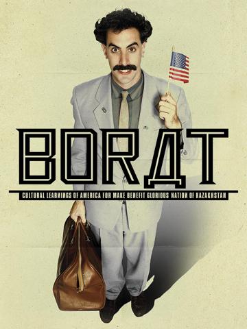 Borat - Kazah nép nagy fehér gyermeke menni művelődni Amerika poszter