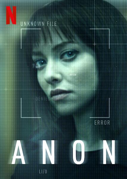 Movie poster for Anon