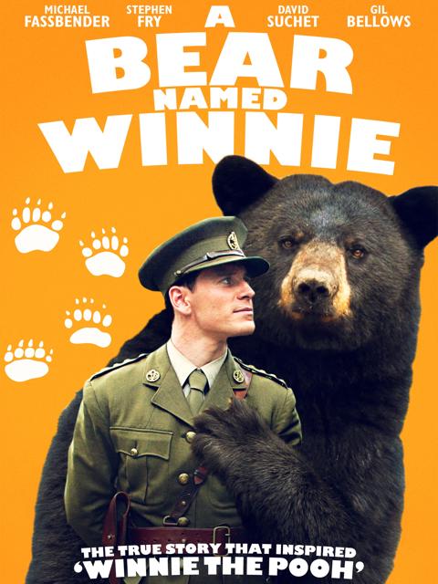 Movie poster for A Bear Named Winnie