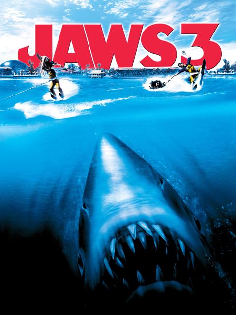 Movie poster for Jaws 3-D