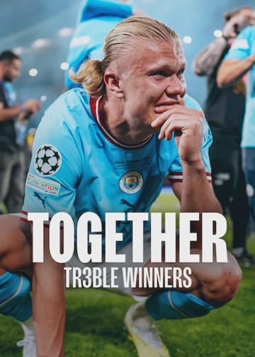 Együtt: A Manchester City triplája poszter