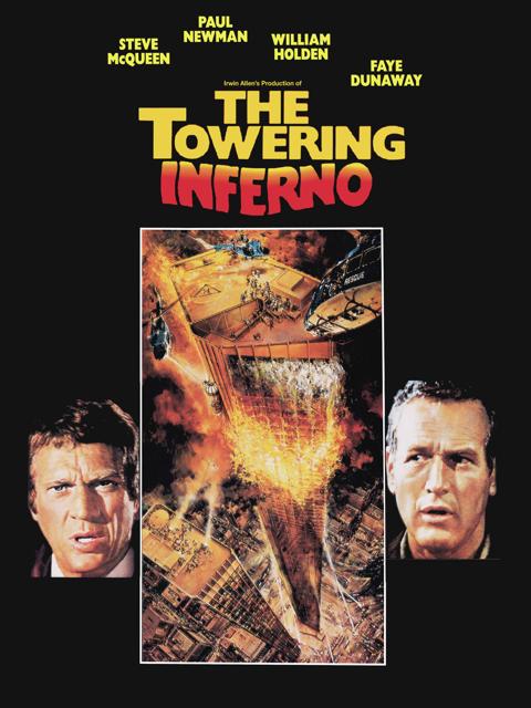 Movie poster for The Towering Inferno