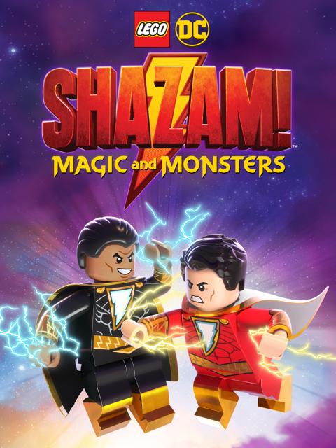 Movie poster for LEGO DC: Shazam! Magic and Monsters