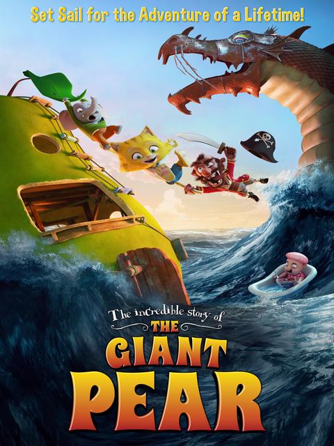Movie poster for The Incredible Story of the Giant Pear
