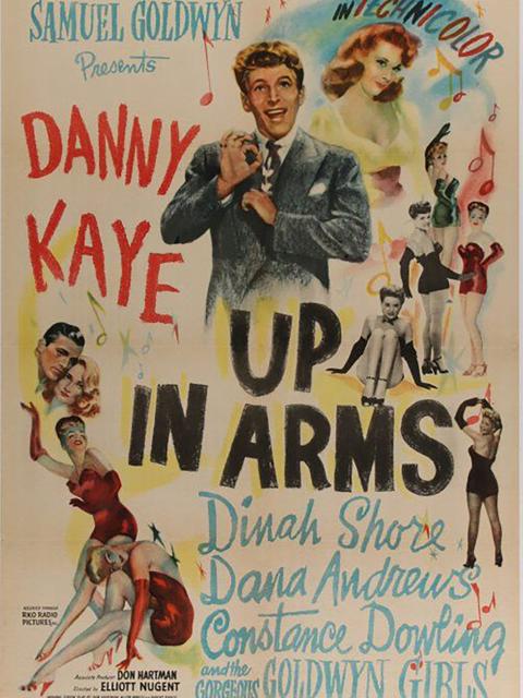 Movie poster for Up in Arms