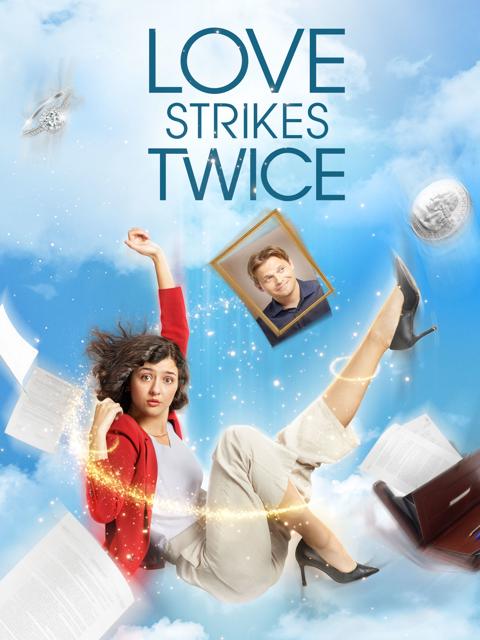 Movie poster for Love Strikes Twice