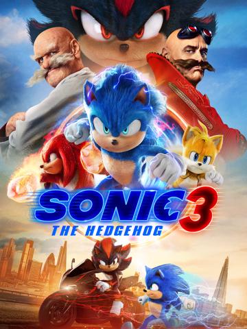 Sonic the Hedgehog 3 poster