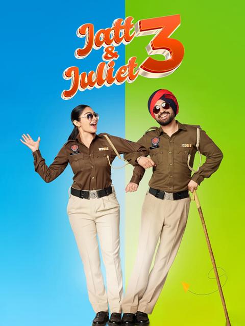 Movie poster for Jatt & Juliet 3