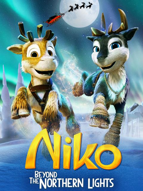 Movie poster for Niko: Beyond the Northern Lights