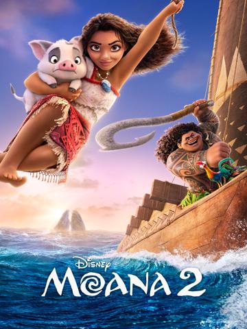 Vaiana 2. poszter
