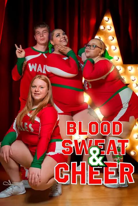 Movie poster for Blood, Sweat and Cheer