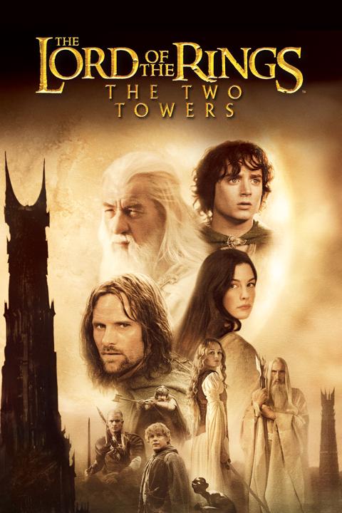 Poster för Sagan om de två tornen - härskarringen