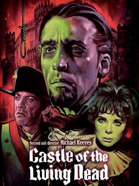 Movie poster for The Castle of the Living Dead