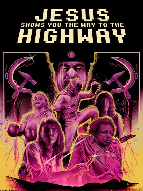 Movie poster for Jesus Shows You the Way to the Highway