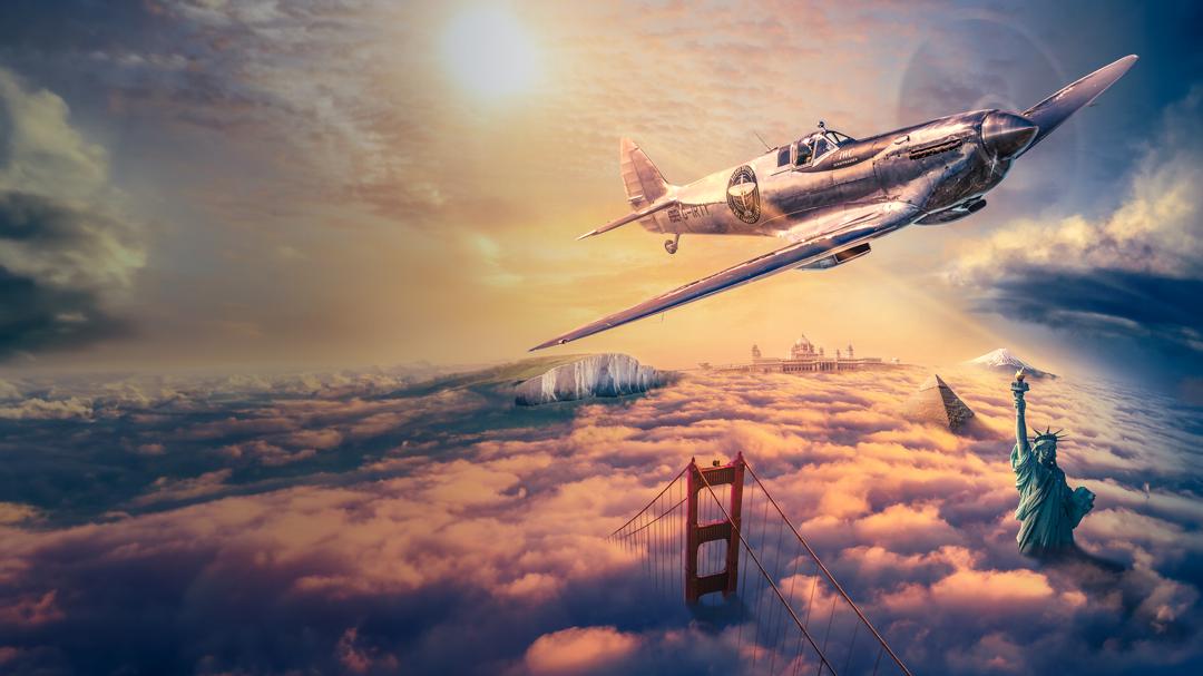 Background image for Silver Spitfire: The Longest Flight