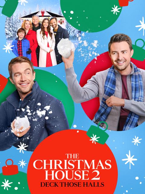 Movie poster for The Christmas House 2: Deck Those Halls