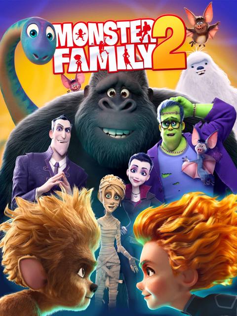 Movie poster for Monster Family 2