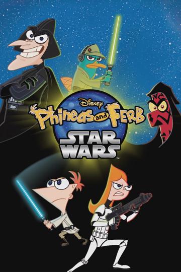 Phineas és Ferb: Star Wars poszter