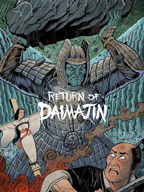 Movie poster for Return of Giant Majin