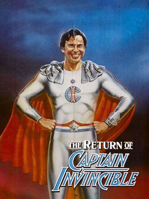Movie poster for The Return of Captain Invincible