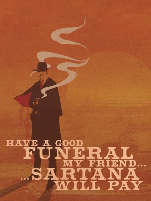 Movie poster for Have a Good Funeral, My Friend… Sartana Will Pay