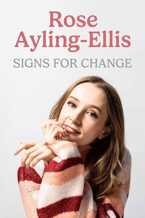 Movie poster for Rose Ayling-Ellis: Signs for Change