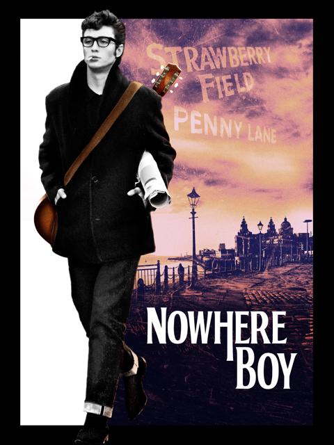 Movie poster for Nowhere Boy