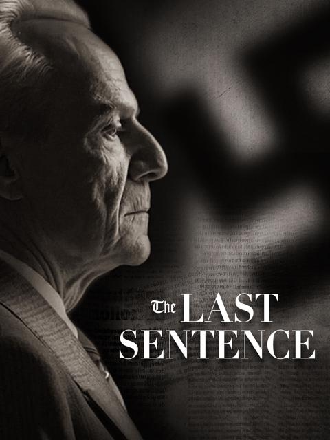 Movie poster for The Last Sentence
