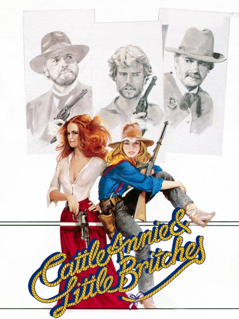 Movie poster for Cattle Annie and Little Britches