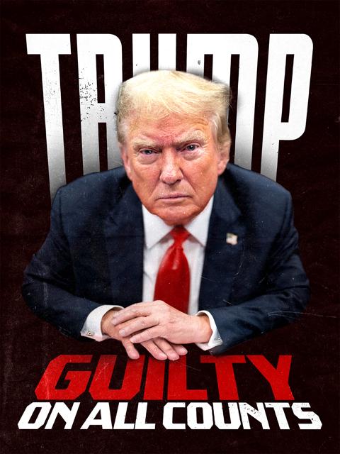 Movie poster for Trump: Guilty on All Counts