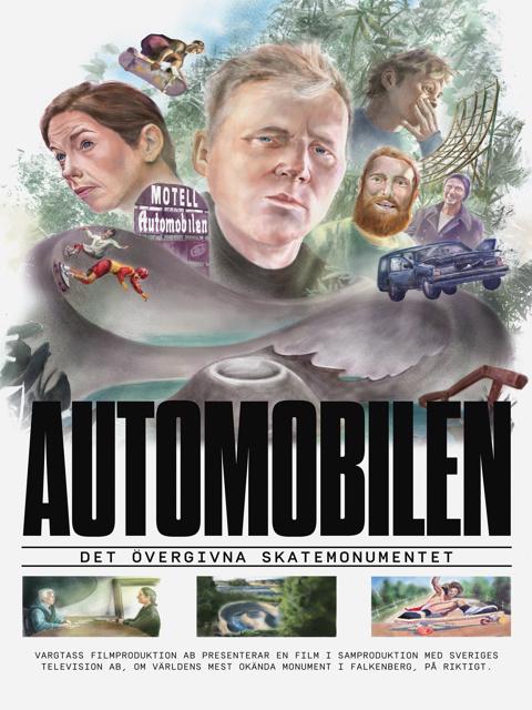 Movie poster for Automobilen: The Forgotten Skateboarding Monument