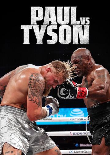 Jake Paul vs. Mike Tyson poszter