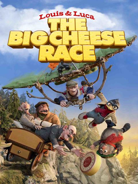 Movie poster for Louis & Luca: The Big Cheese Race