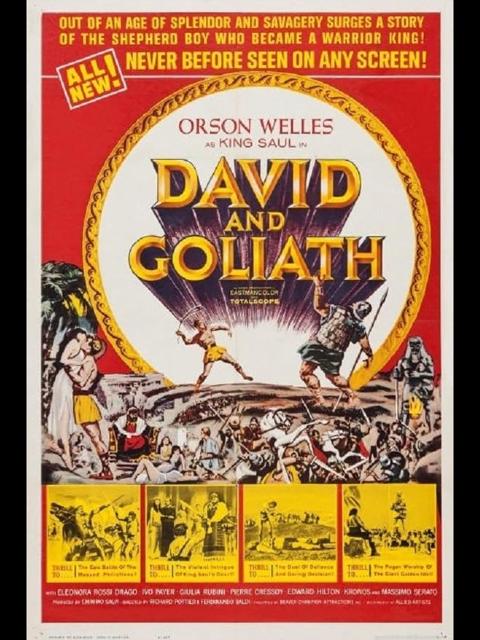 Movie poster for David and Goliath