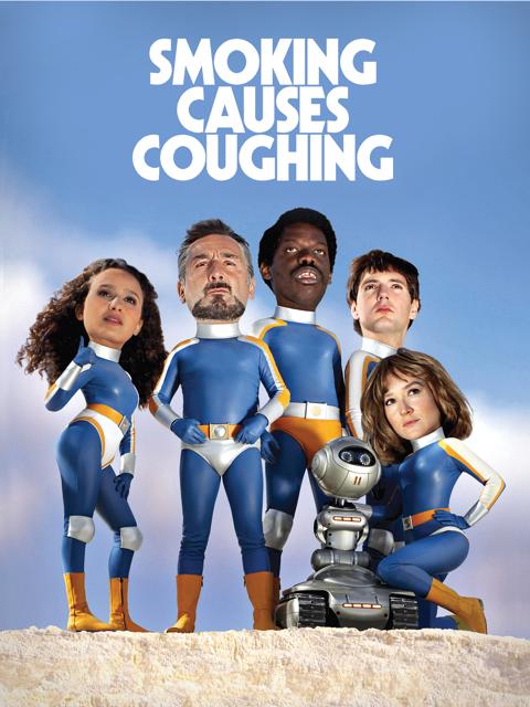 Movie poster for Smoking Causes Coughing
